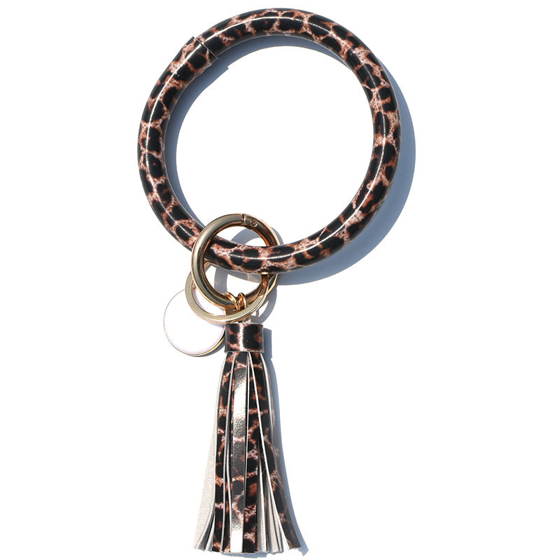 Christmas Pure Leather Key Creative Chain Bracelet