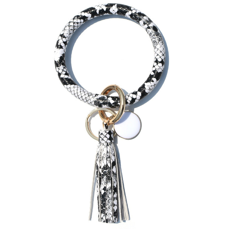 Christmas Pure Leather Key Creative Chain Bracelet