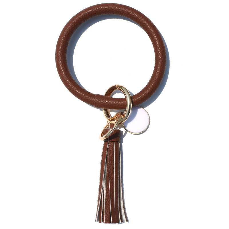 Christmas Pure Leather Key Creative Chain Bracelet
