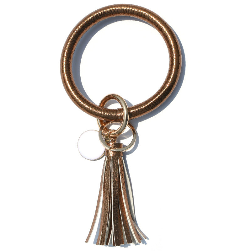 Christmas Pure Leather Key Creative Chain Bracelet