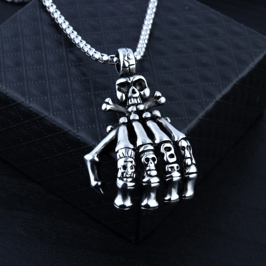 Men's Hipster Female Dog Tag Daisy Bear Personalized Hip Necklaces
