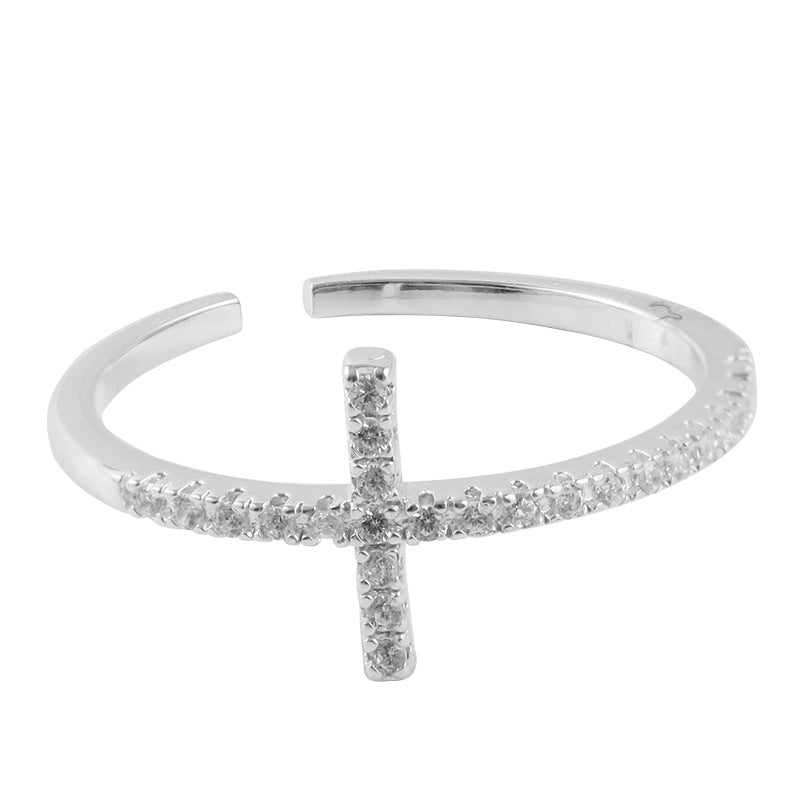 Female Wild Affordable Luxury Fashion Diamond Full Rings