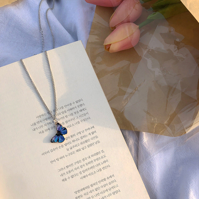 Female Trendy Cold Personality Minimalist Hip Hop Girlfriends Necklace