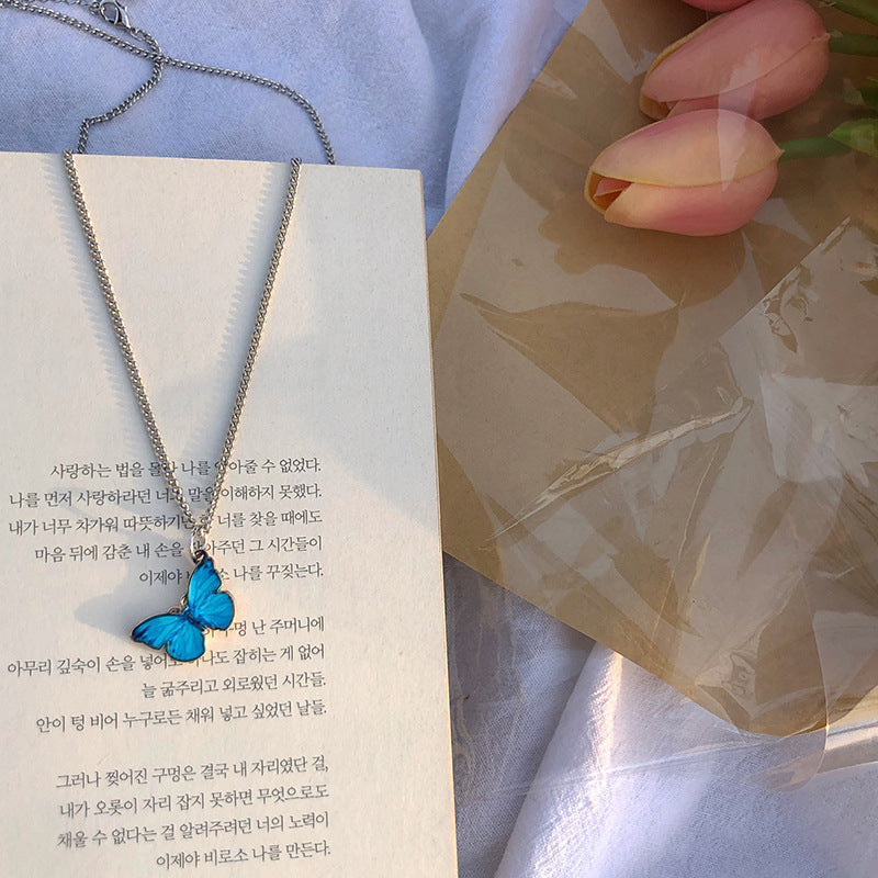 Female Trendy Cold Personality Minimalist Hip Hop Girlfriends Necklace