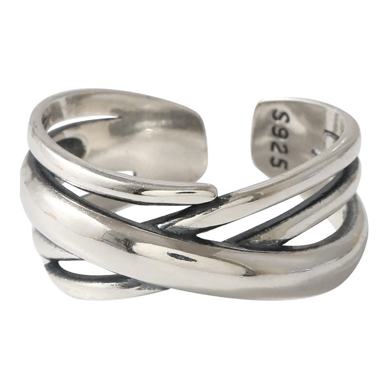 Finger Female Fashion Stylish Simple Versatile Cold Rings