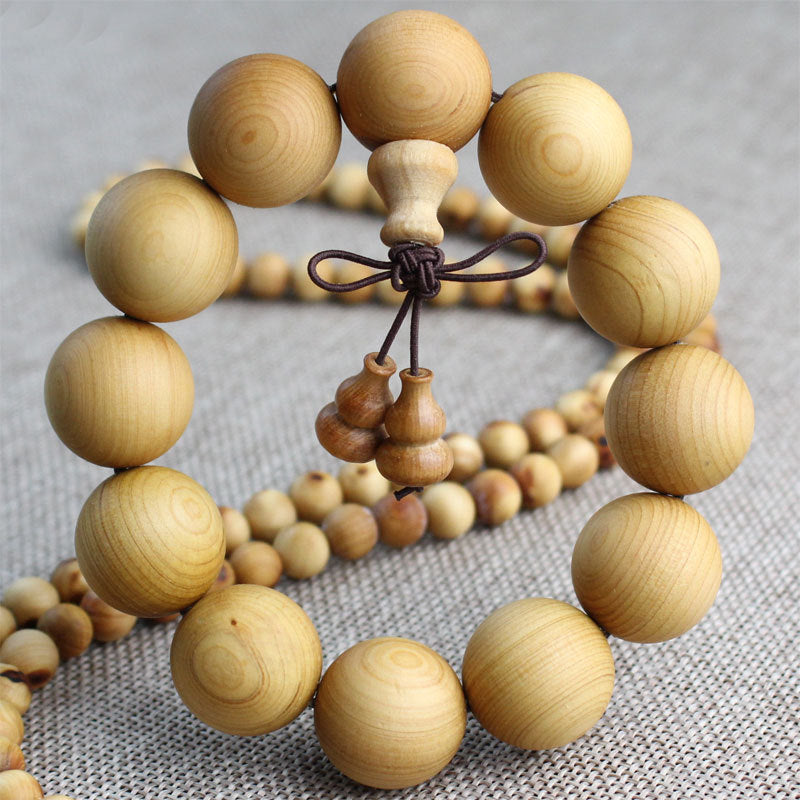 Women's & Men's Arborvitae Made Of Mature Material Scar Beads Bracelet