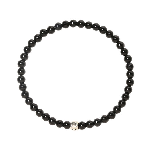 Women's & Men's Agate Blue Sand Thai Sier Simple Gifts For Bracelets