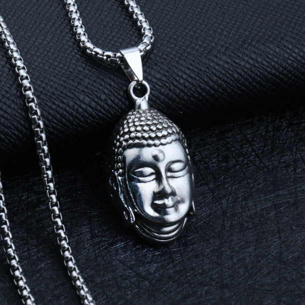 Men's Stainless Steel Hip Hop Cool Cross Trendy Clavicle Necklaces