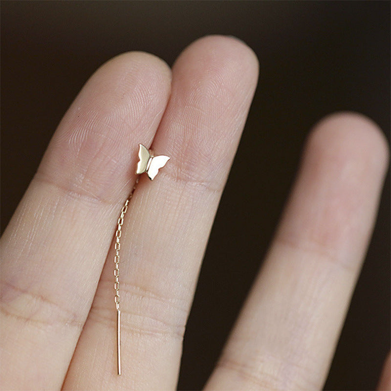 Women's Creative Design Light Dance Butterfly Thread Rings