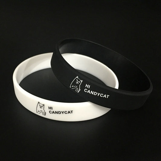Sports Silicone Trendy Couple Girlfriends Wrist Bracelets