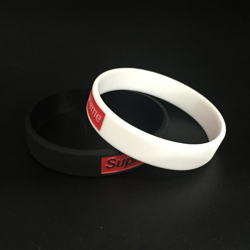 Sports Silicone Trendy Couple Girlfriends Wrist Bracelets