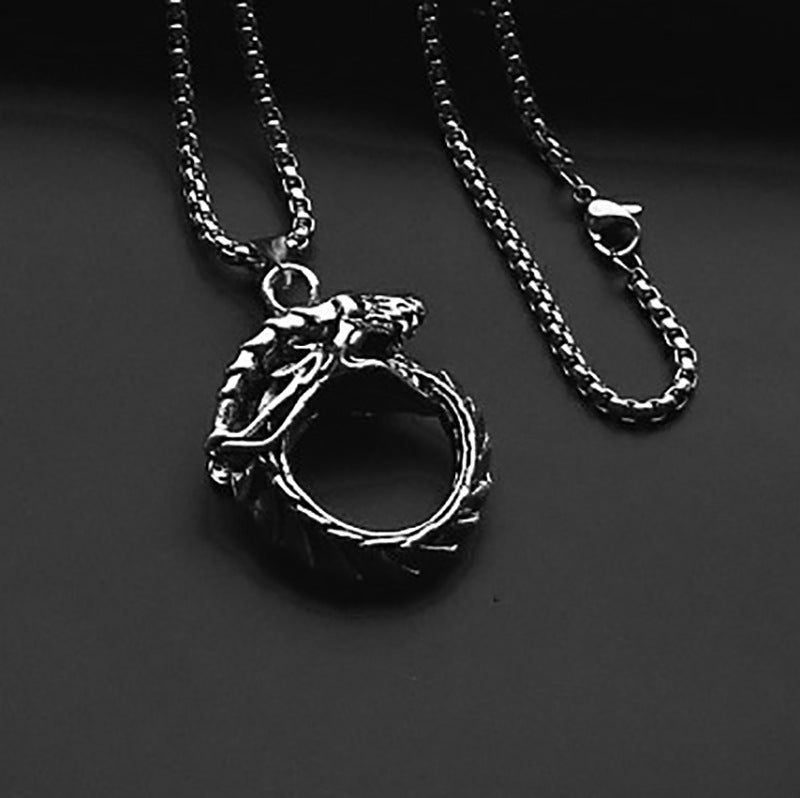 Men's Hipster Female Dog Tag Daisy Bear Personalized Hip Necklaces
