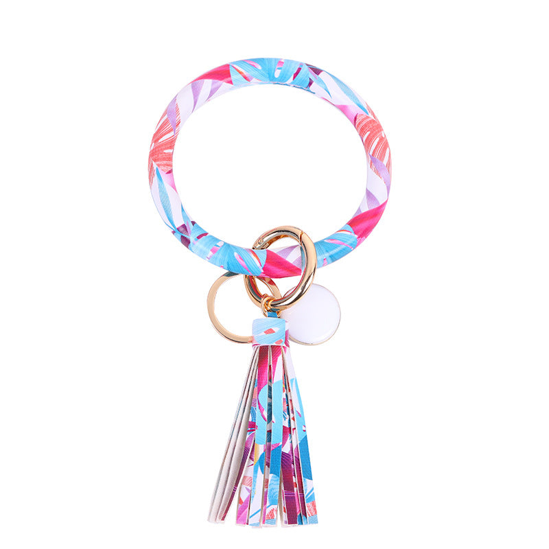 Christmas Pure Leather Key Creative Chain Bracelet