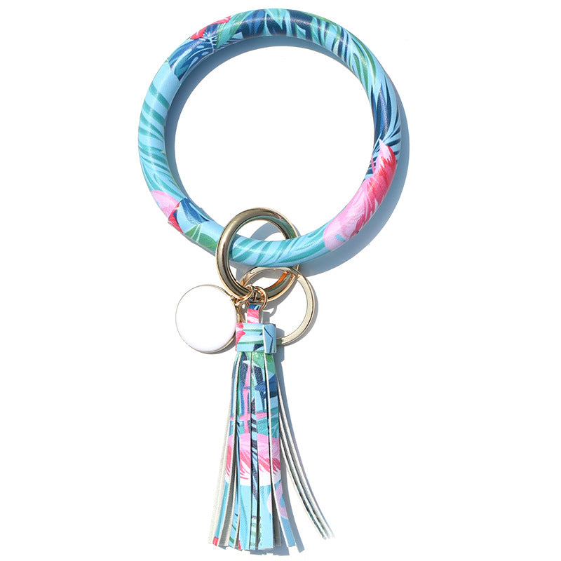 Christmas Pure Leather Key Creative Chain Bracelet