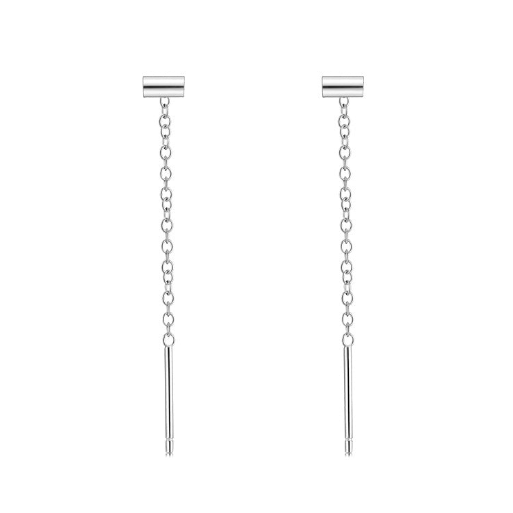 Women's Sterling Sier Light Luxury Minority Design Simple Ear Line