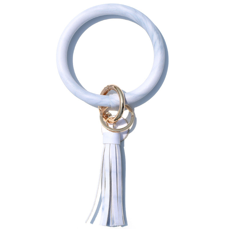 Christmas Pure Leather Key Creative Chain Bracelet