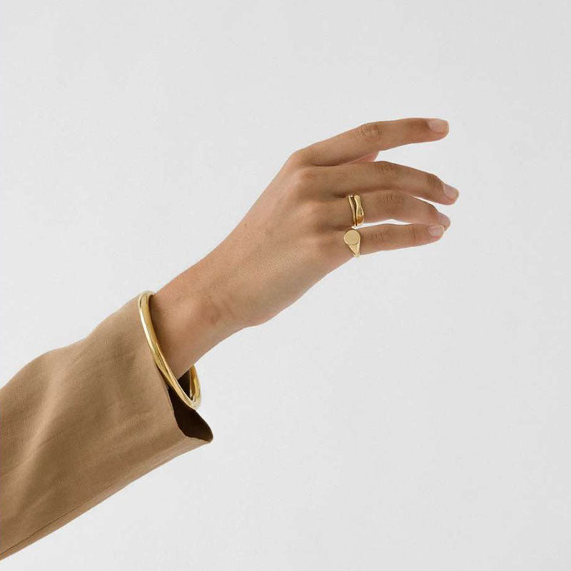 Women's Fashion Retro Personalized Cold Style Simple Index Finger Ring