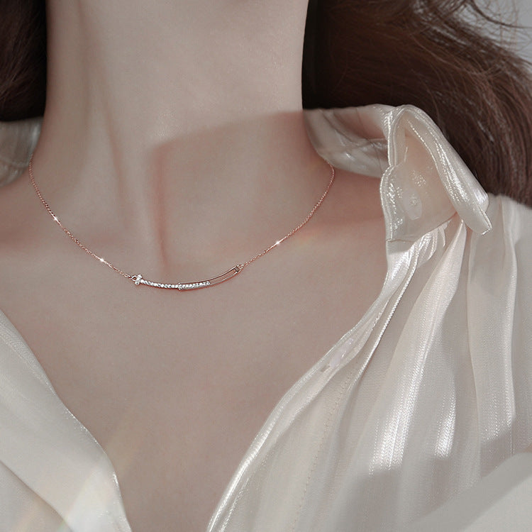 Clavicle Chain Simple Temperament Entry Lux High Necklaces