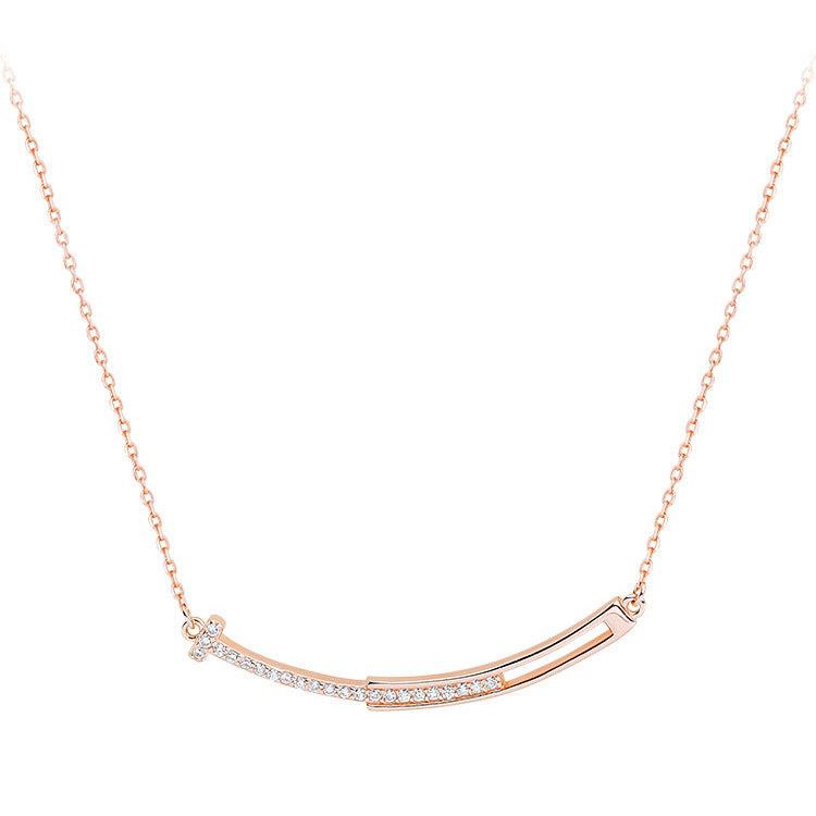 Clavicle Chain Simple Temperament Entry Lux High Necklaces