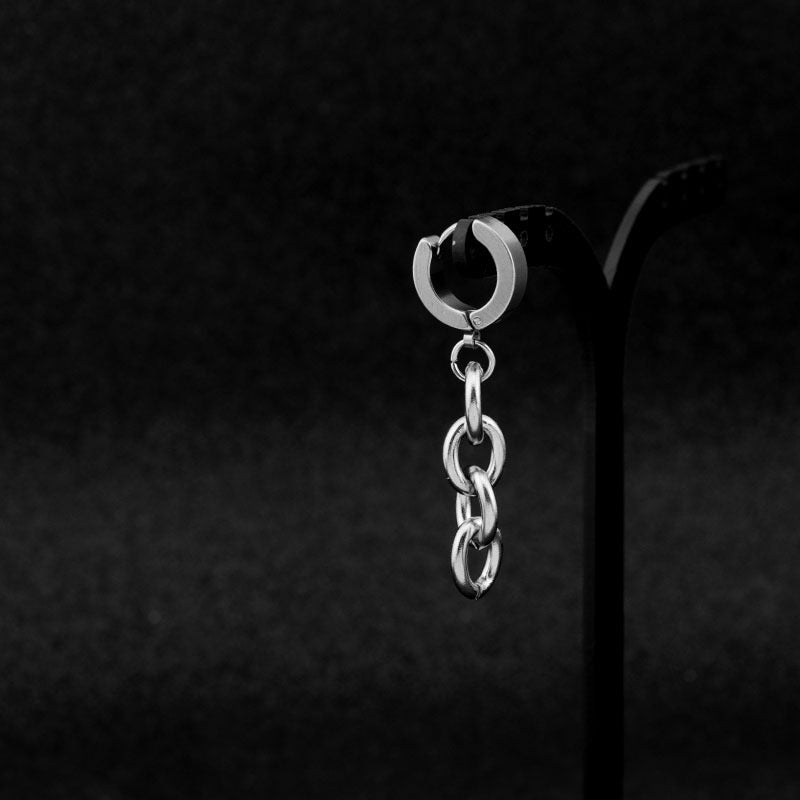 Minimalist Chain Ear Clip Unisex Style Earrings