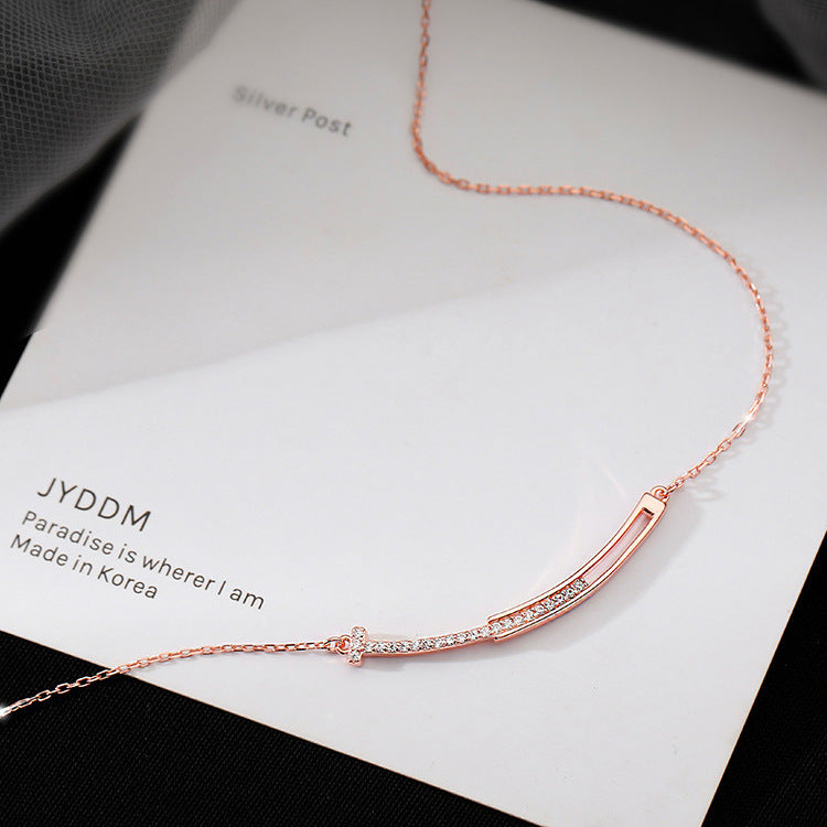 Clavicle Chain Simple Temperament Entry Lux High Necklaces