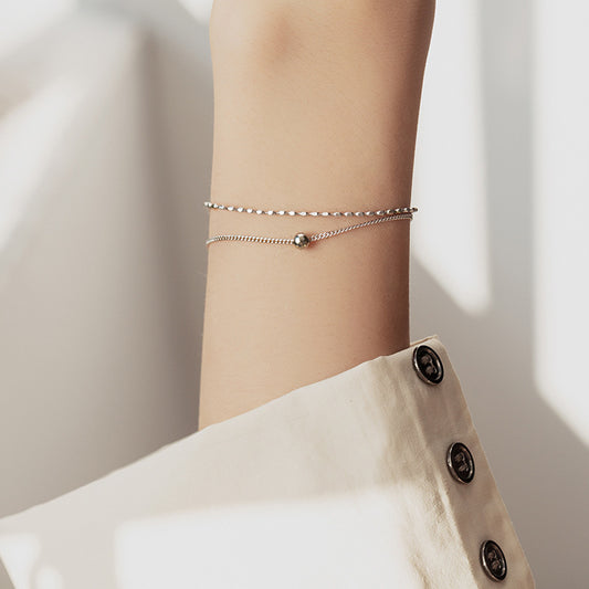 Women's Beads Cold Style Temperamental Mori Personalized Niche Design Bracelet