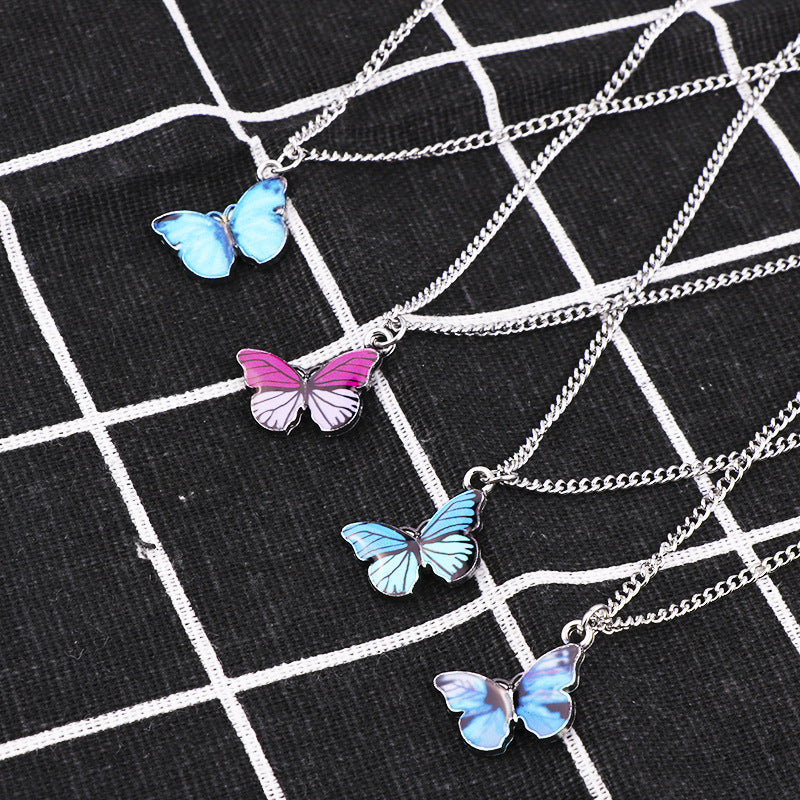 Female Trendy Cold Personality Minimalist Hip Hop Girlfriends Necklace