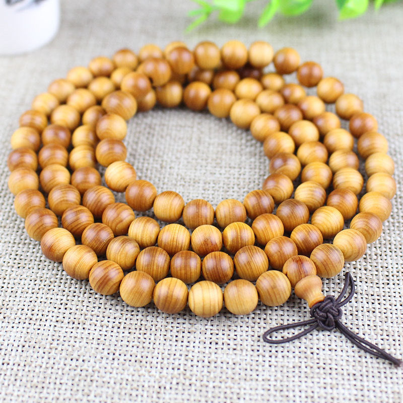 Women's & Men's Arborvitae Made Of Mature Material Scar Beads Bracelet