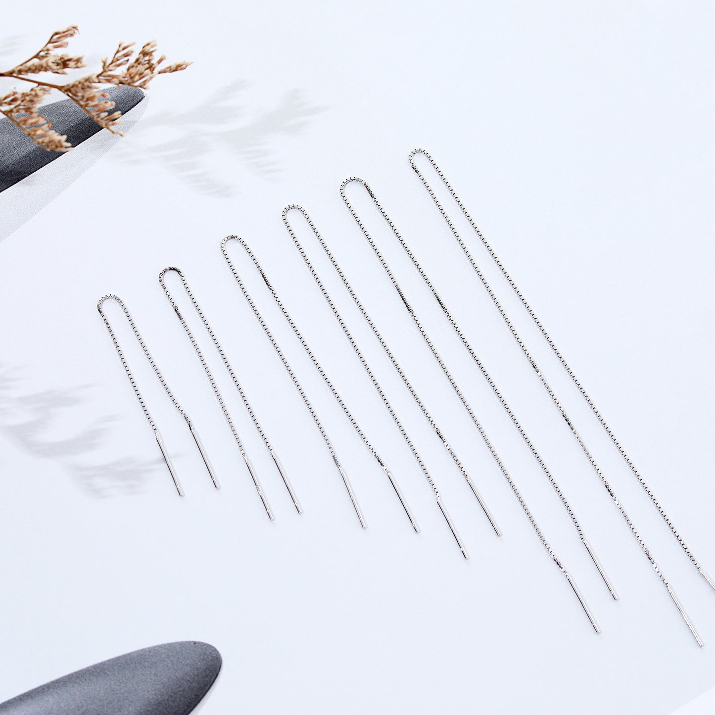Box Chain Female Temperament Tassel Stall Ear Line