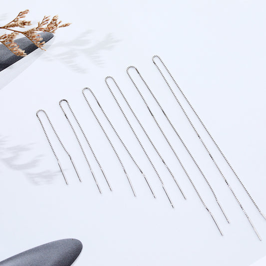 Box Chain Female Temperament Tassel Stall Ear Line