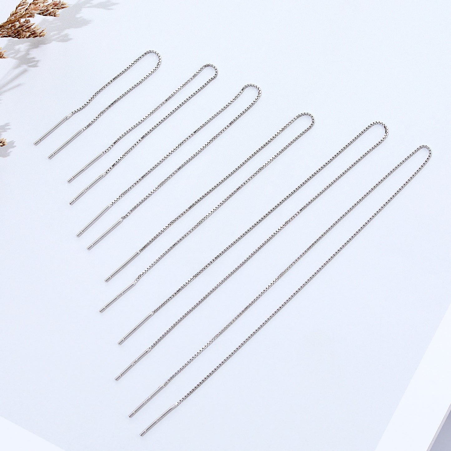 Box Chain Female Temperament Tassel Stall Ear Line
