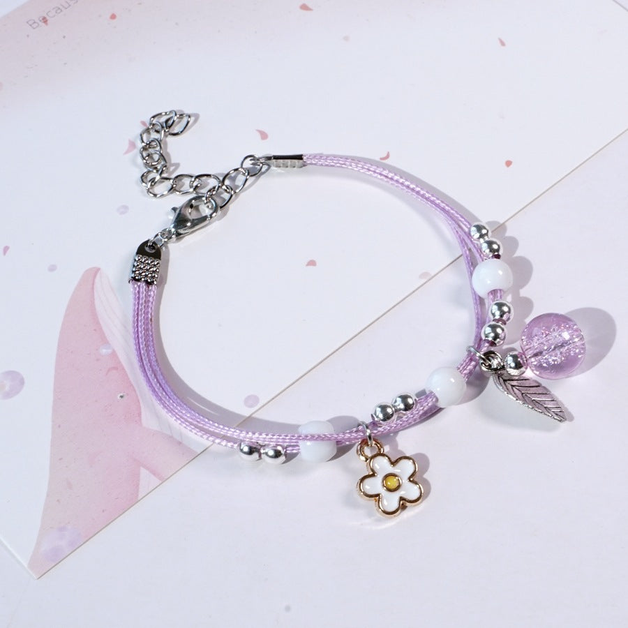 Fresh Girlfriends Bell Female Korean Style Sweet Bracelets