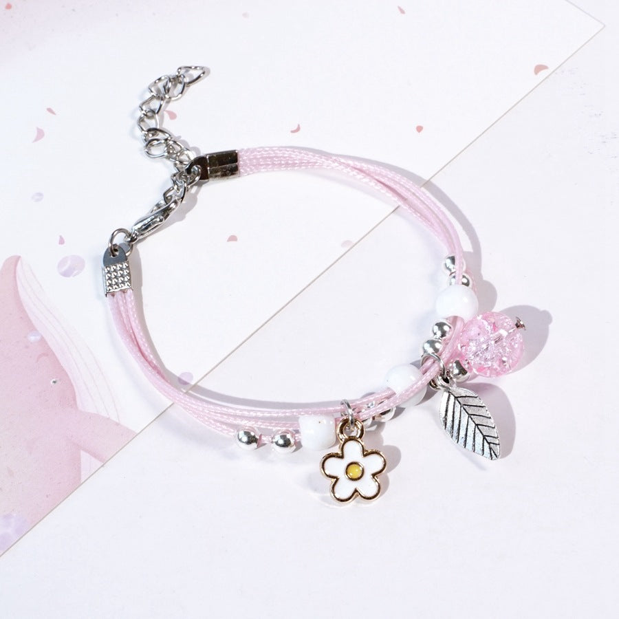 Fresh Girlfriends Bell Female Korean Style Sweet Bracelets