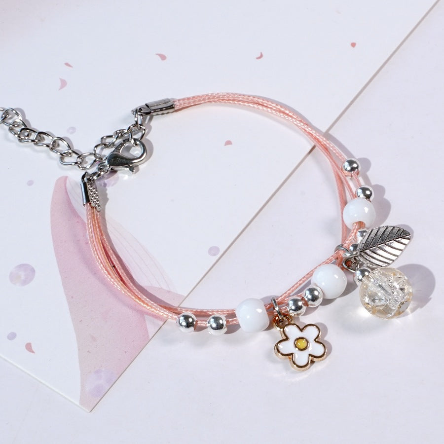 Fresh Girlfriends Bell Female Korean Style Sweet Bracelets