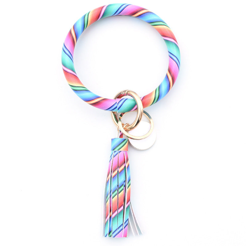 Christmas Pure Leather Key Creative Chain Bracelet