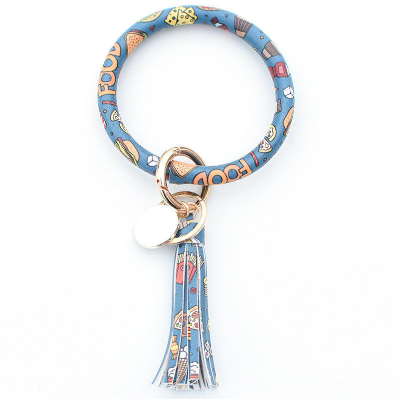 Christmas Pure Leather Key Creative Chain Bracelet