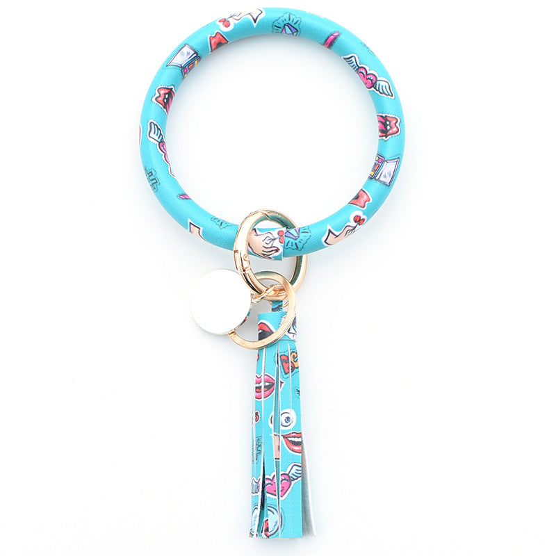 Christmas Pure Leather Key Creative Chain Bracelet