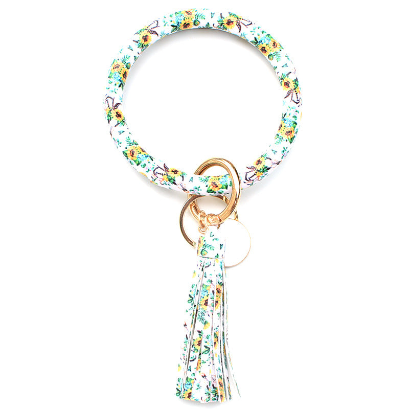 Christmas Pure Leather Key Creative Chain Bracelet