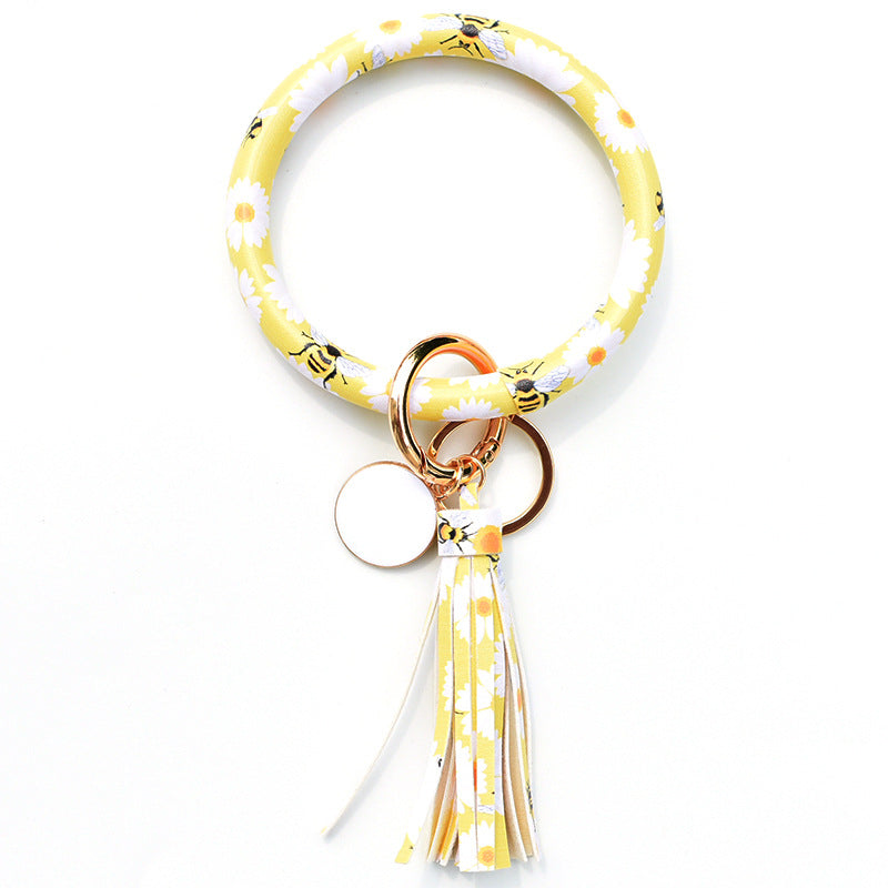 Christmas Pure Leather Key Creative Chain Bracelet