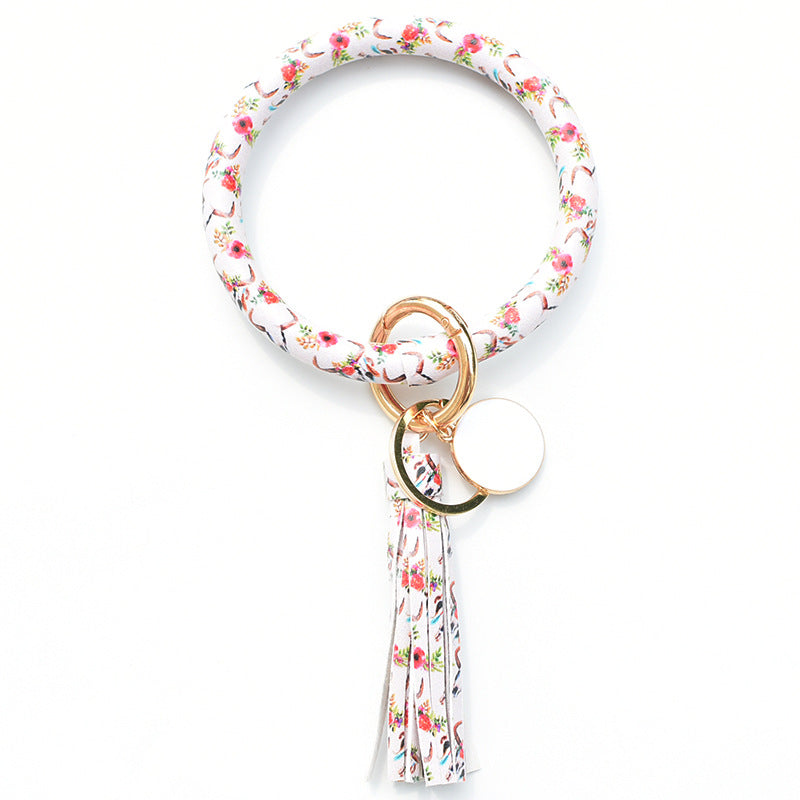 Christmas Pure Leather Key Creative Chain Bracelet
