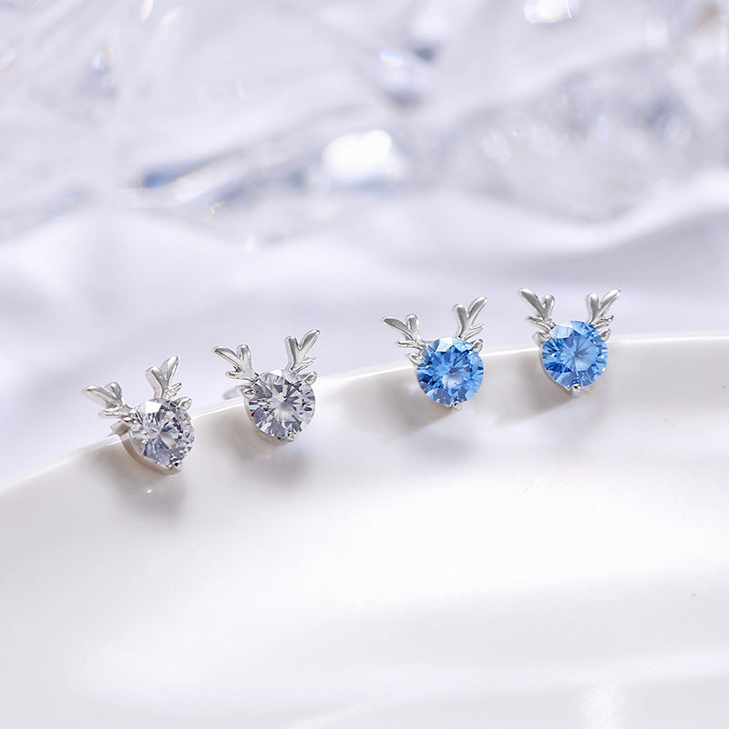 Sterling Sier Simple Zircon Has Your Stud Earrings