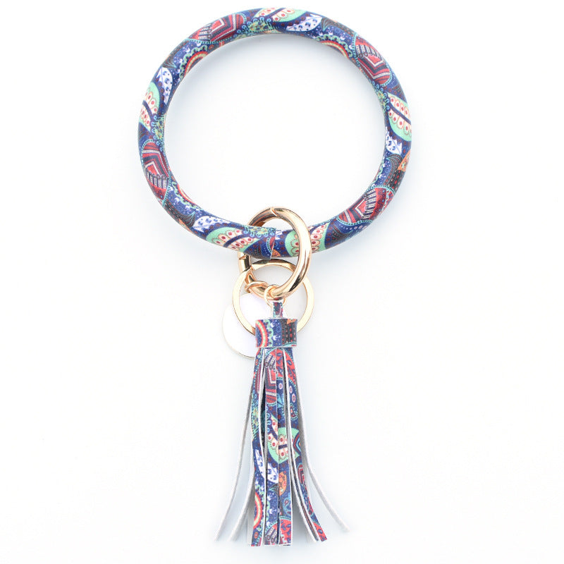 Christmas Pure Leather Key Creative Chain Bracelet