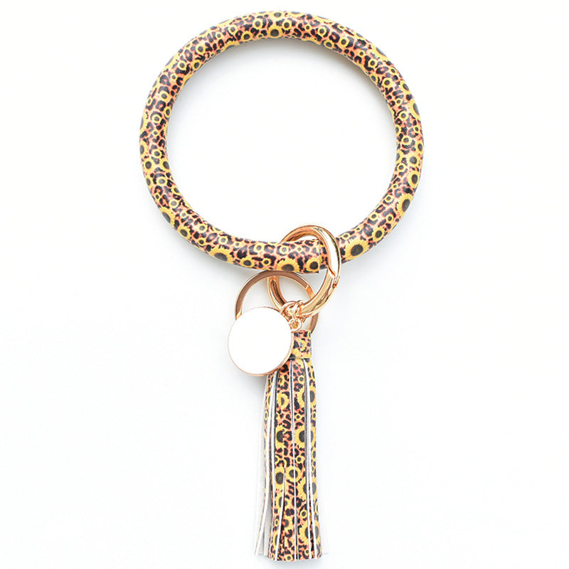 Christmas Pure Leather Key Creative Chain Bracelet