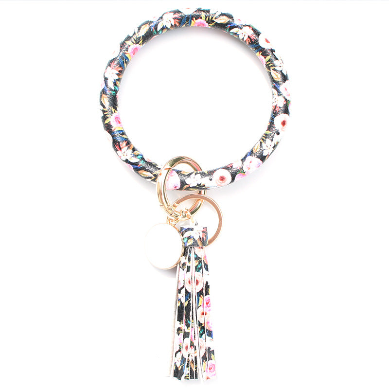 Christmas Pure Leather Key Creative Chain Bracelet