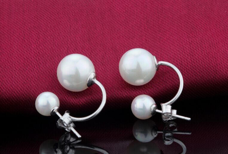 Korean Style Pearl Simple Stylish Ear Earrings