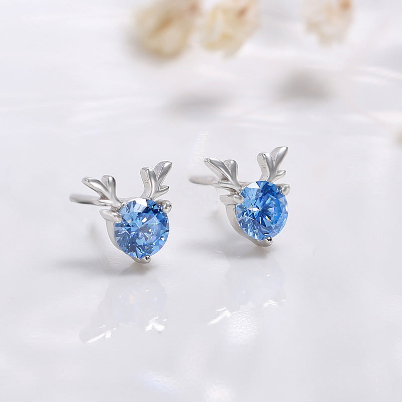 Sterling Sier Simple Zircon Has Your Stud Earrings