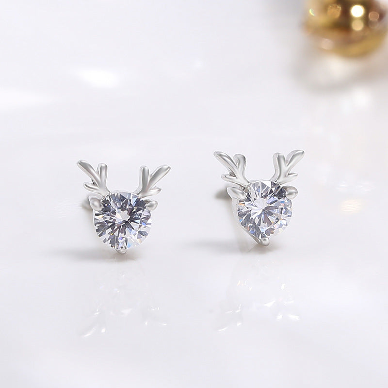 Sterling Sier Simple Zircon Has Your Stud Earrings