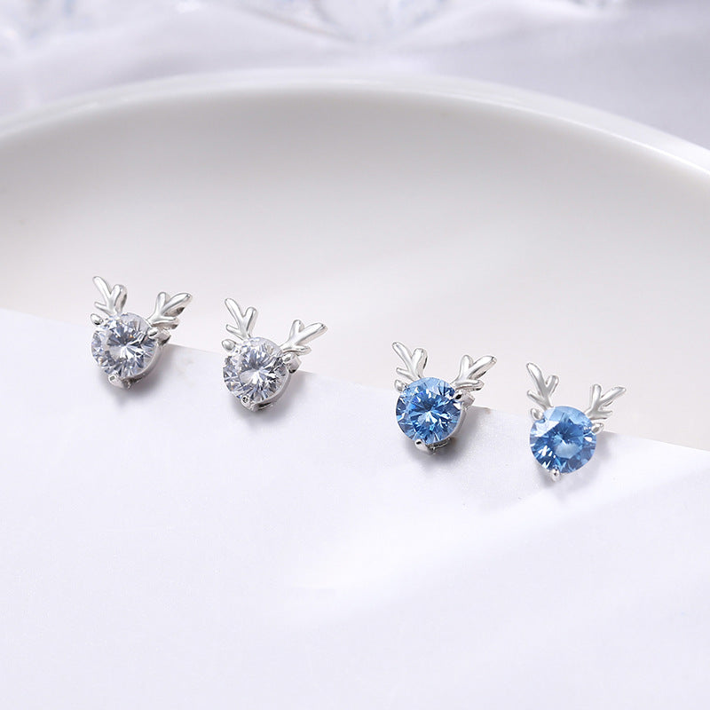 Sterling Sier Simple Zircon Has Your Stud Earrings