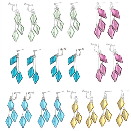 Travel Twisted Fairyland Little Mermaid Group Multicolor Ear Clip Auricular Rings