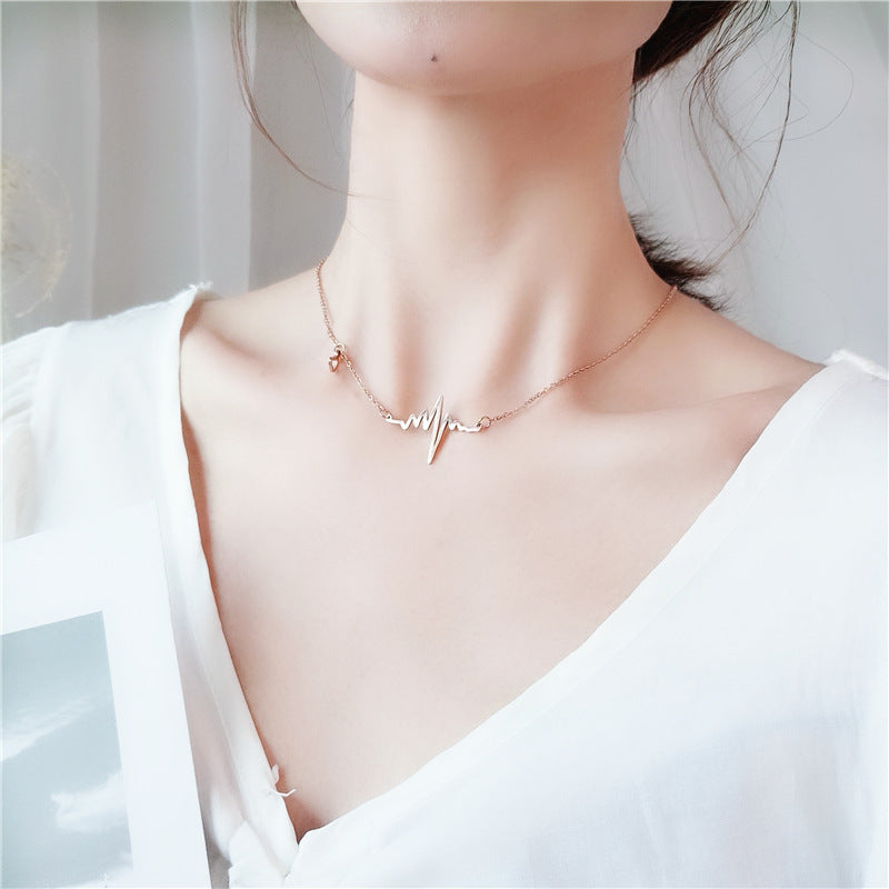 Short Simple Personalized Clavicle Chain Female Fashion Necklaces